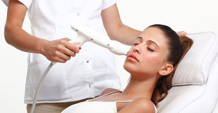procedimiento de fotorrejuvenecimiento facial