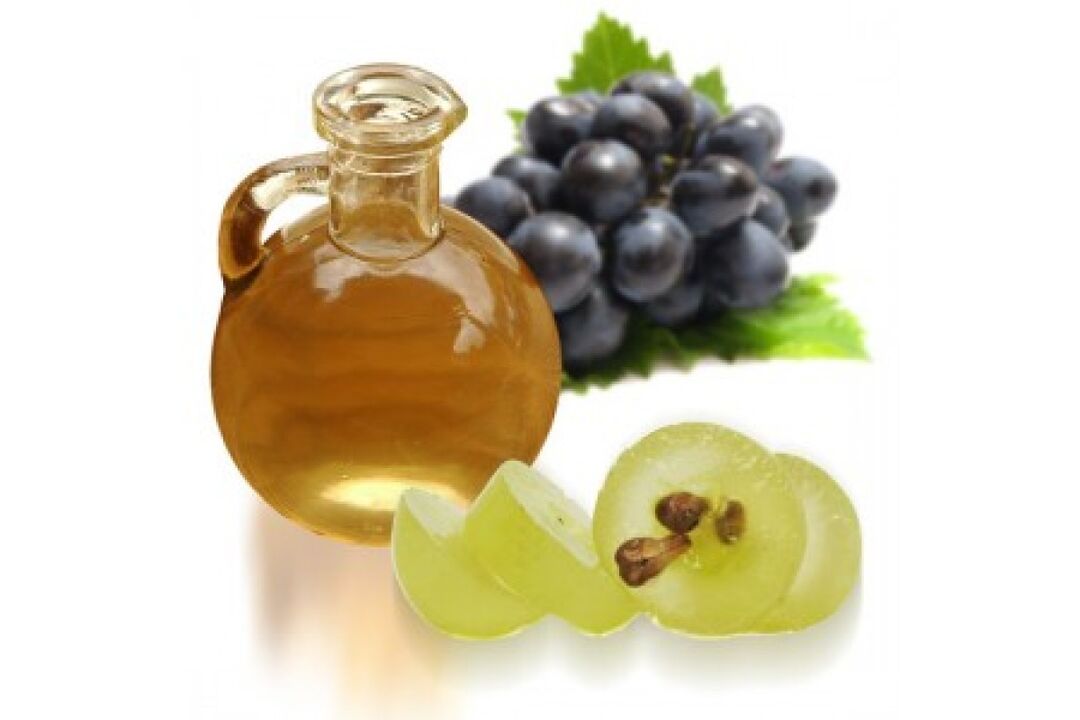 aceite de semilla de uva para el rejuvenecimiento de la piel