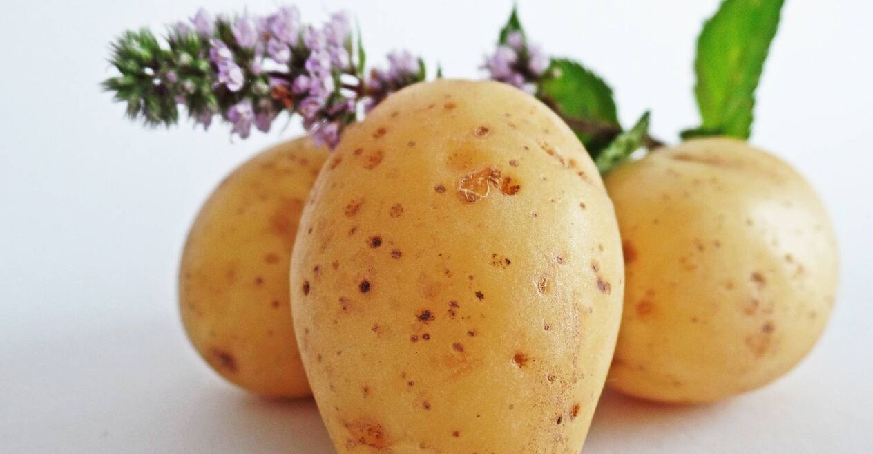Mascarilla rejuvenecedora de patatas
